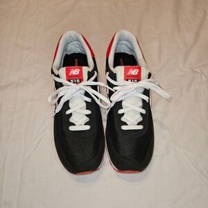 New Balance 515 Black Red White Lifestyle Sneakers GC515KBR Size 7 Boy US